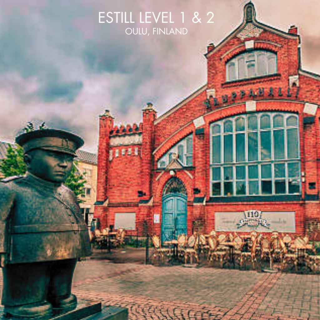 Oulu market hall, Estill Level 1 & 2