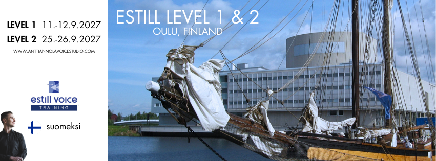 Estill level 1 & 2 Oulu 11.-12.9.2027 & 25.-26.9.2027